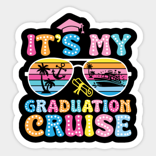 Graduation Cruise Squad - Class of 2024 Family Graduation Gift For men Women Sticker